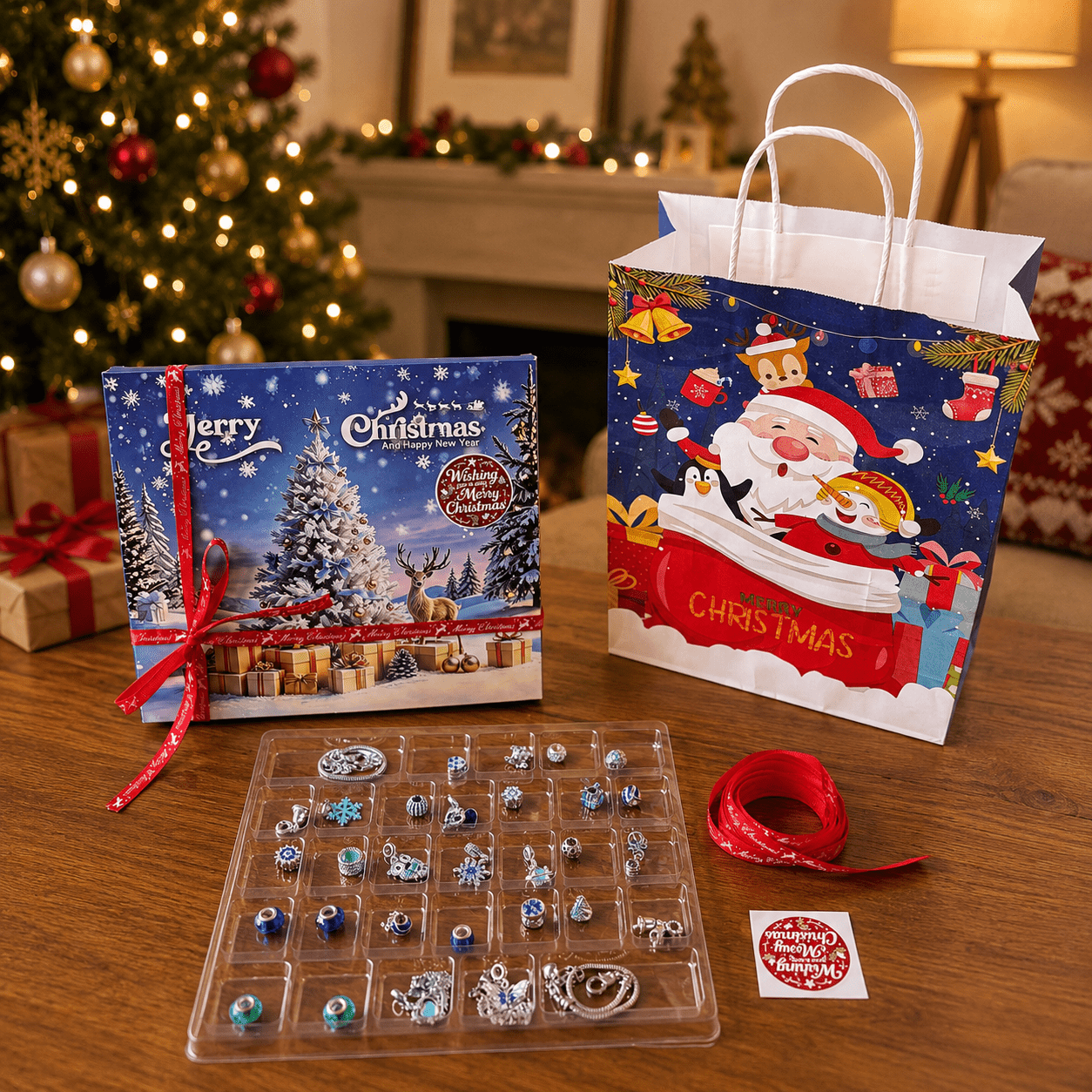 Christmas Advent Calendar Countdown Gift Set